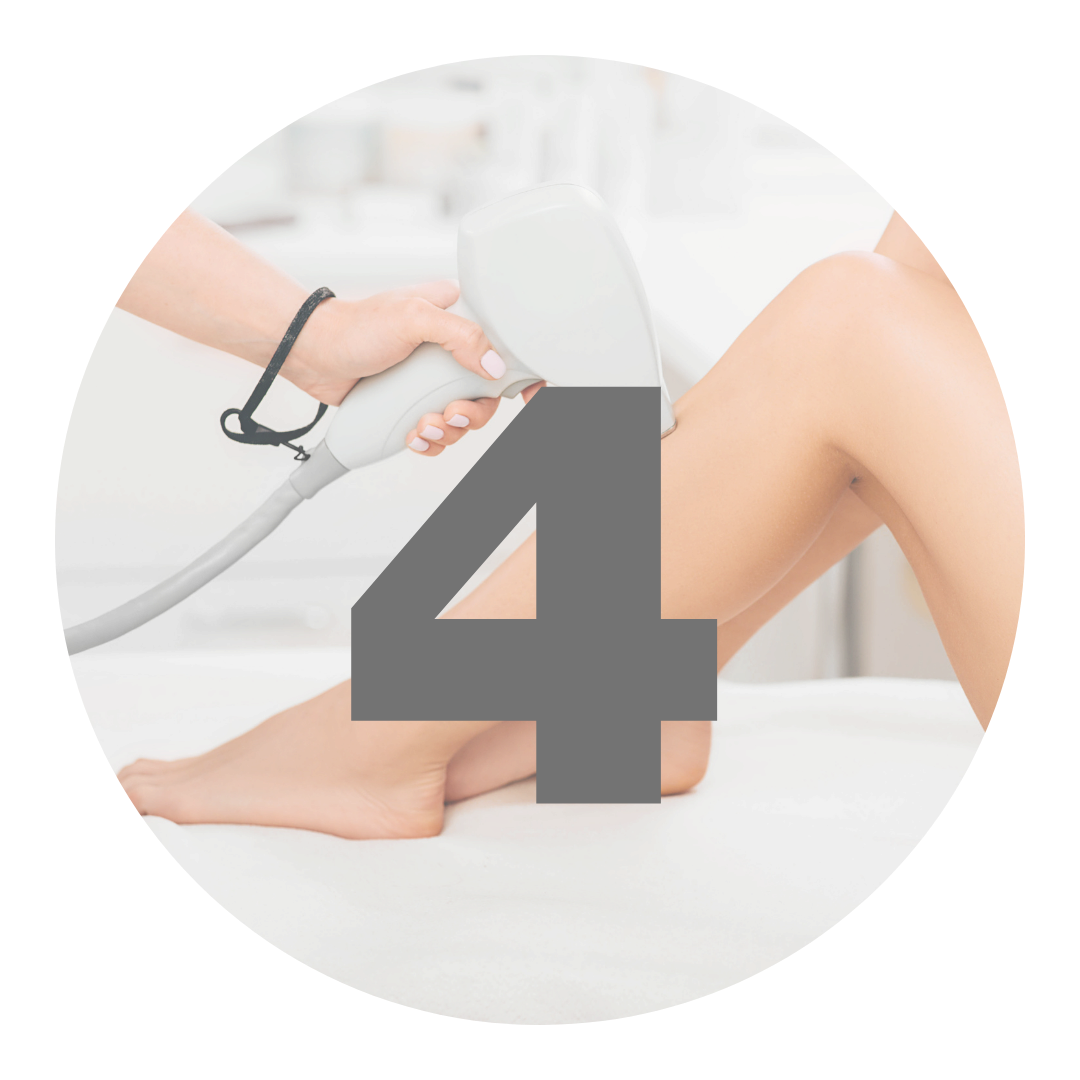 Super Hair Removal Treatment Process - Step 4